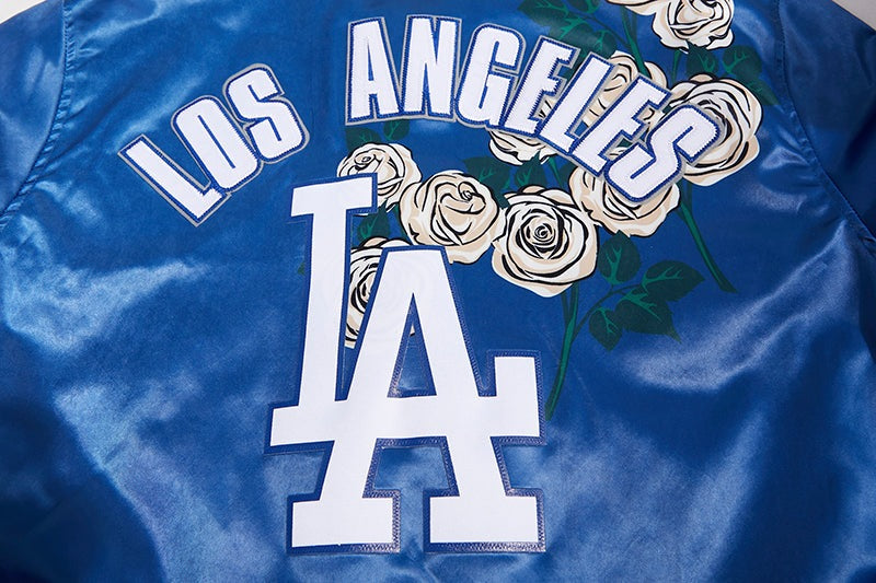 MLB LOS ANGELES DODGERS ROSES MEN'S TRACK JACKET (DODGER BLUE 