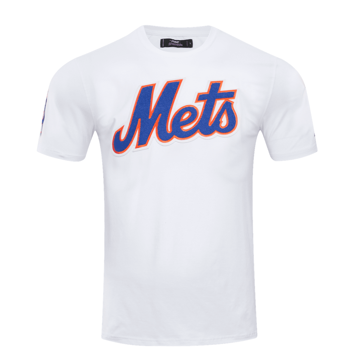 MLB NEW YORK METS CLASSIC CHENILLE MEN'S TEE (WHITE)