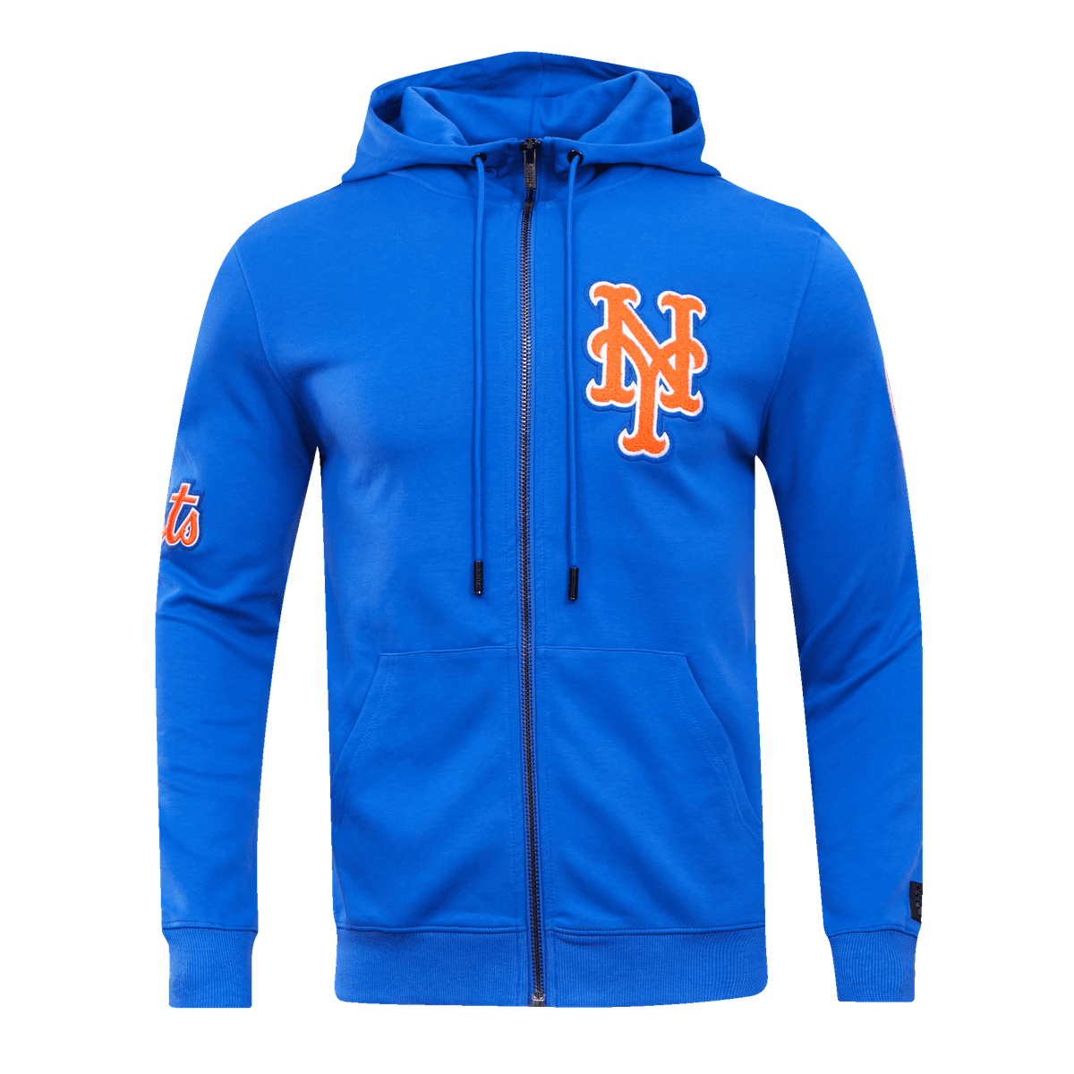 Men's Pro Standard Blue New York Knicks Chenille Pullover Hoodie
