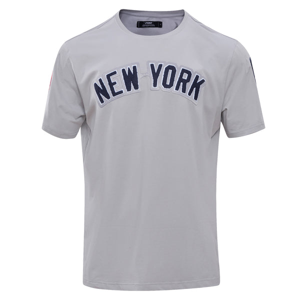 New York Yankees V-Neck Jersey - Gray