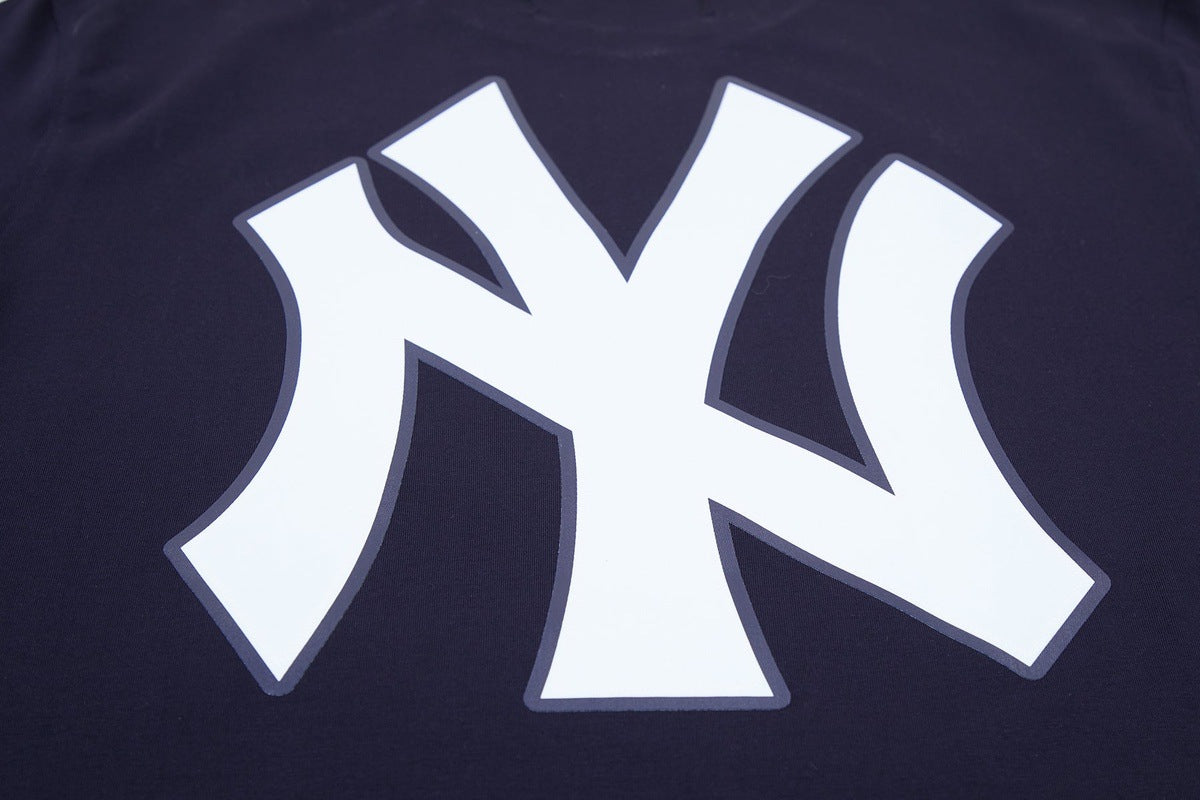Pro Standard MLB New York Yankees Logo Pro Team Taping Navy Shirt