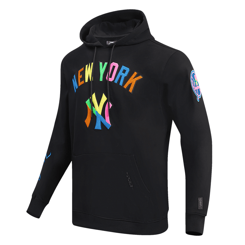 MLB NEW YORK YANKEES WASHED NEON MEN'S PO HOODIE (BLACK) – Pro Standard