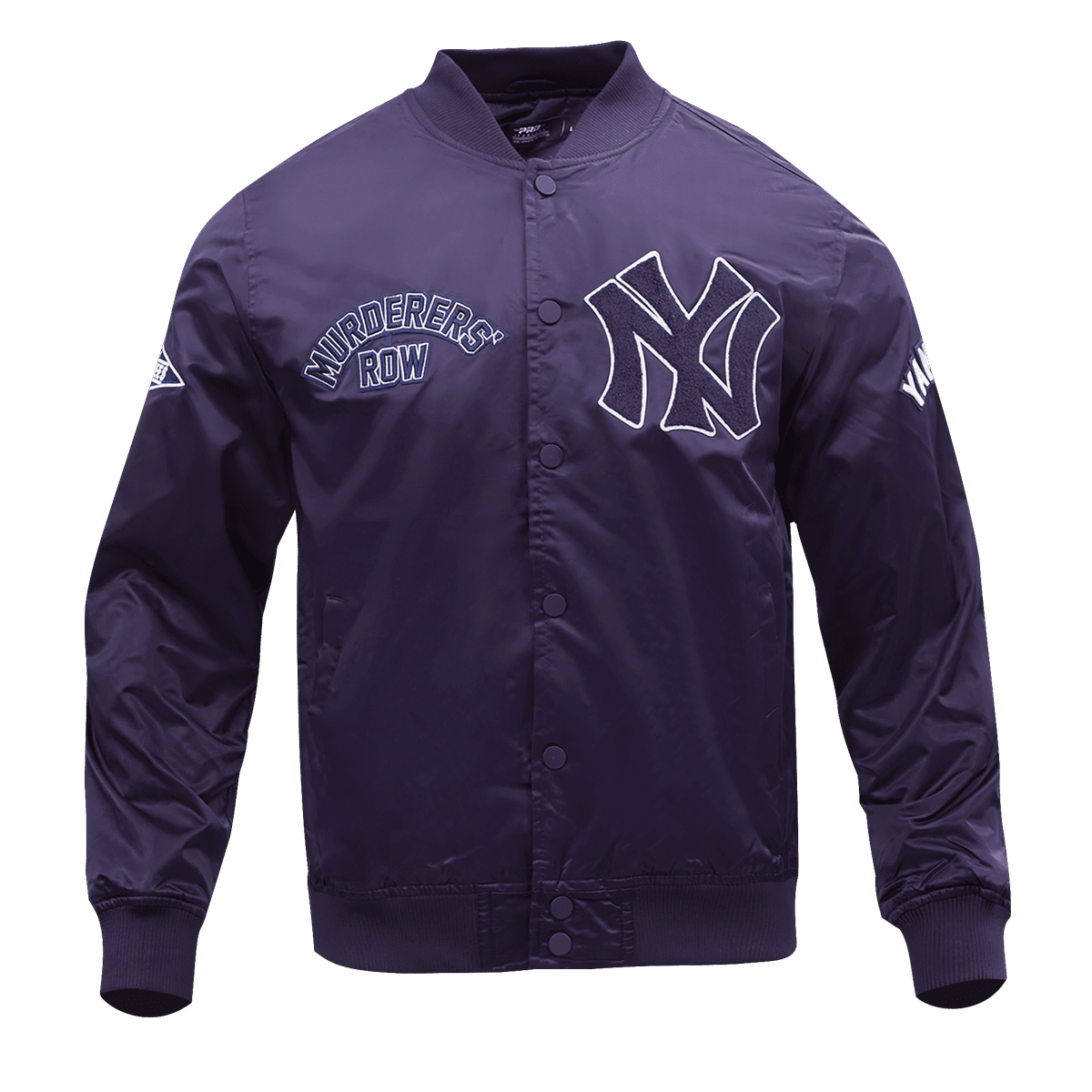 New York Yankees Satin Embroidered Bomber Jacket