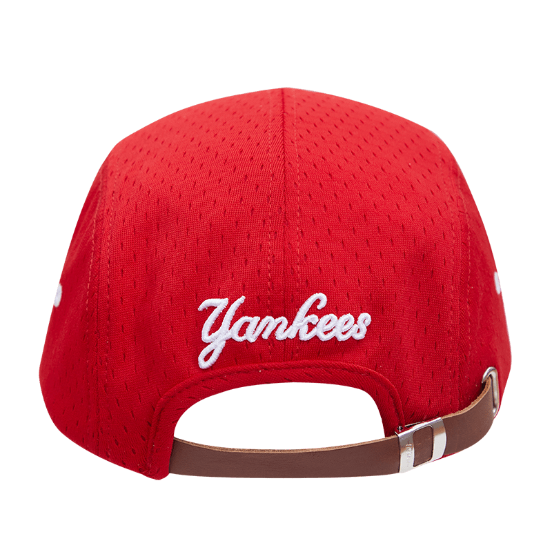 MLB NEW YORK YANKEES MESH UNISEX 5 PANEL (RED)