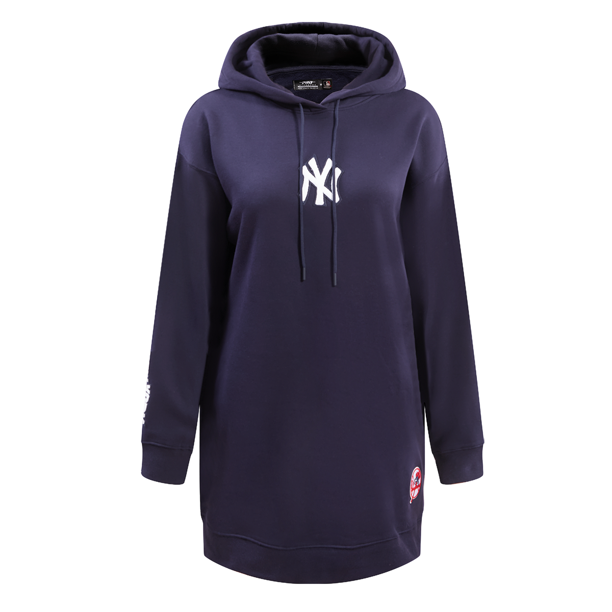 MLB NEW YORK YANKEES CLASSIC WOMEN´S HOODIE DRESS (MIDNIGHT NAVY)