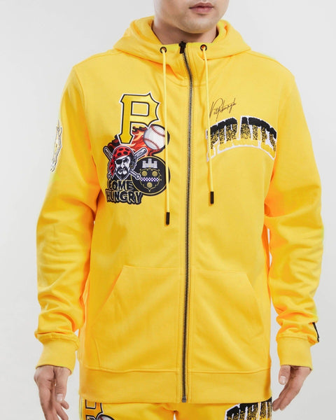 PITTSBURGH STEELERS HOME TOWN FZ DK PO HOODIE (BLACK) – Pro Standard