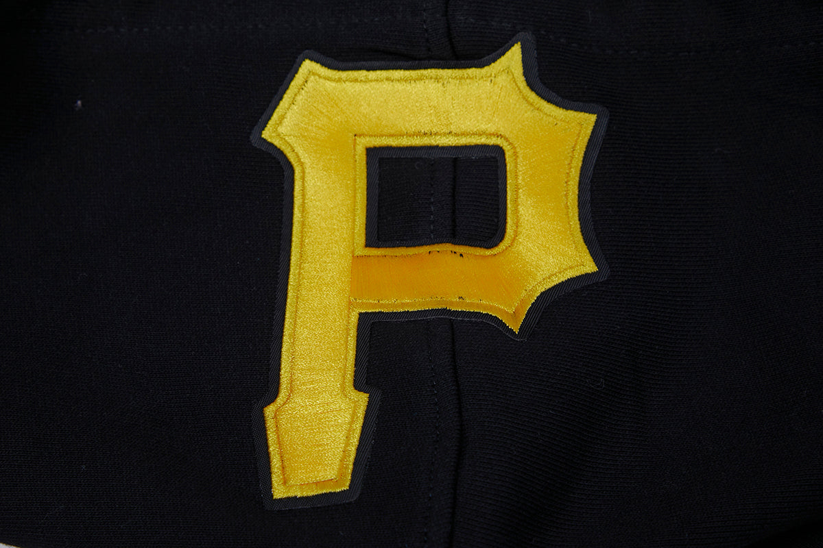 Men's Pittsburgh Pirates Fanatics Branded Black/Gold Chip In Pullover Hoodie