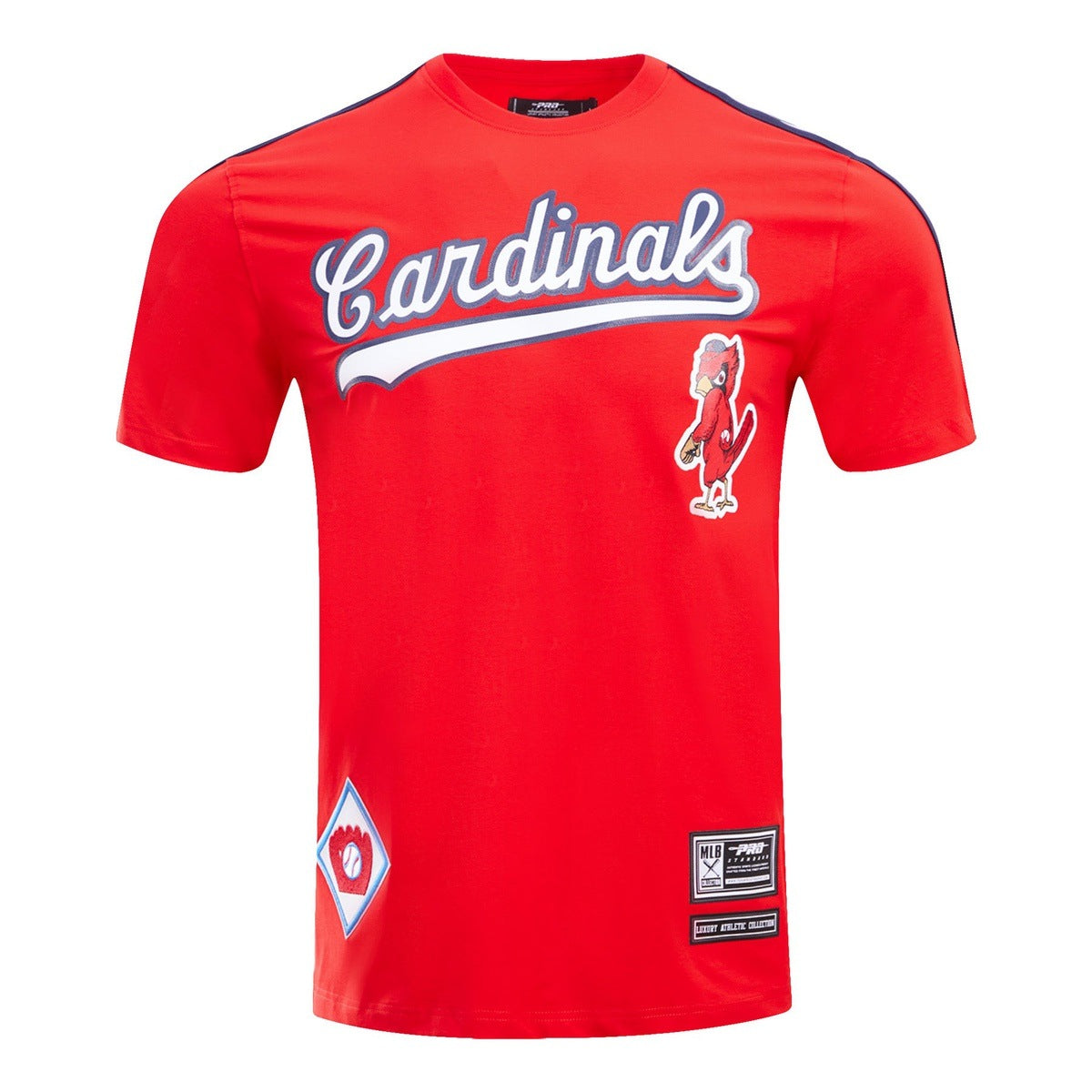Men's St. Louis Cardinals Pro Standard Cream Cooperstown Collection Old  English T-Shirt