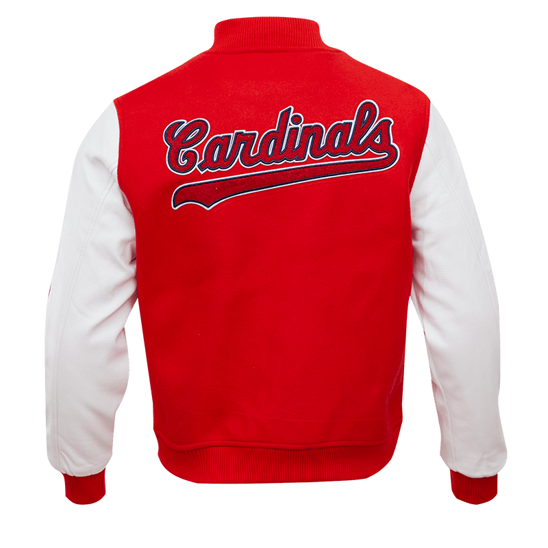 Navy Blue St. Louis Cardinals Pro Standard Mashup Logo Wool Varsity Heavy  Jacket