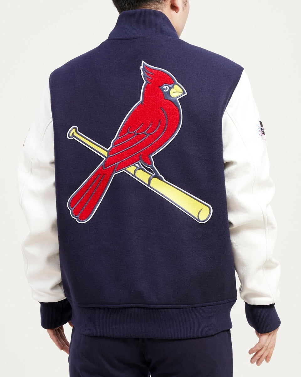 MLB ST. LOUIS CARDINALS HOMETOWN WOOL MEN´S VARSITY JACKET