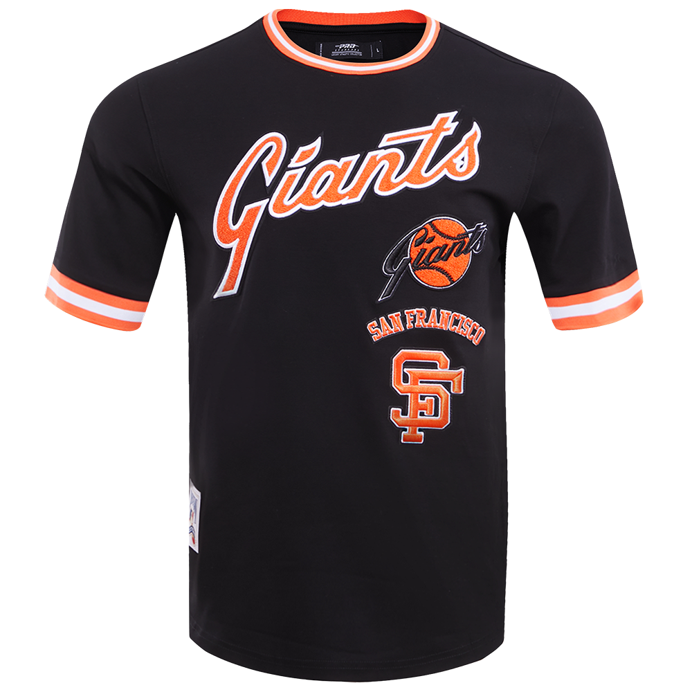 MLB SAN FRANCISCO GIANTS RETRO CLASSIC MEN S TOP BLACK ORANGE Pro Standard