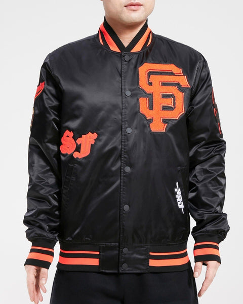 MLB SAN FRANCISCO GIANTS OLD ENGLISH MEN´S SATIN